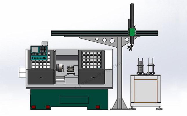 数控车床机械手技术方案